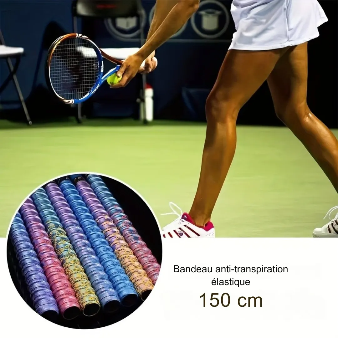 Grip épais dégradé raquette badminton – Image 3