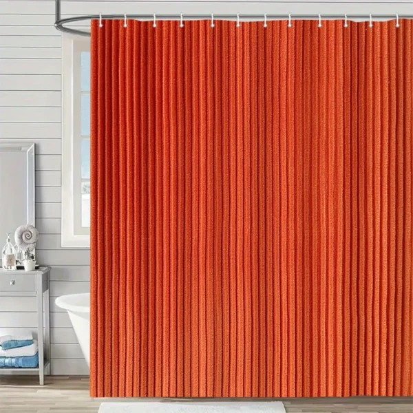 Rideau de douche à rayures fines – Image 6