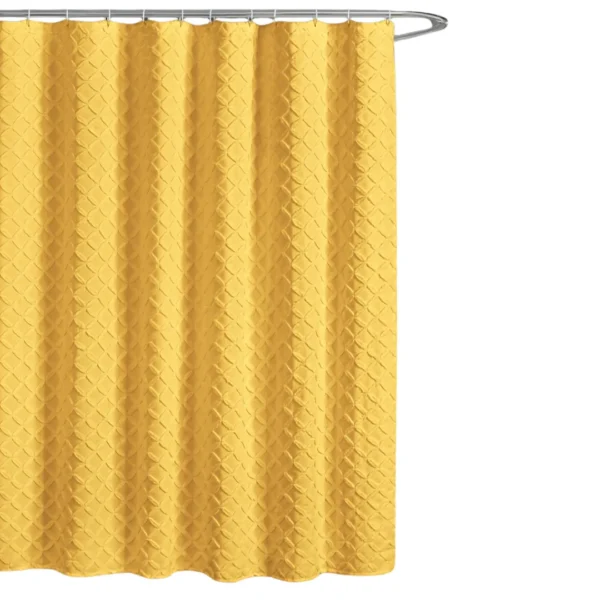Rideau de douche à relief géométrique – Image 9