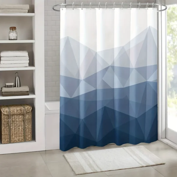 Rideau de douche motif dégradé – Image 11