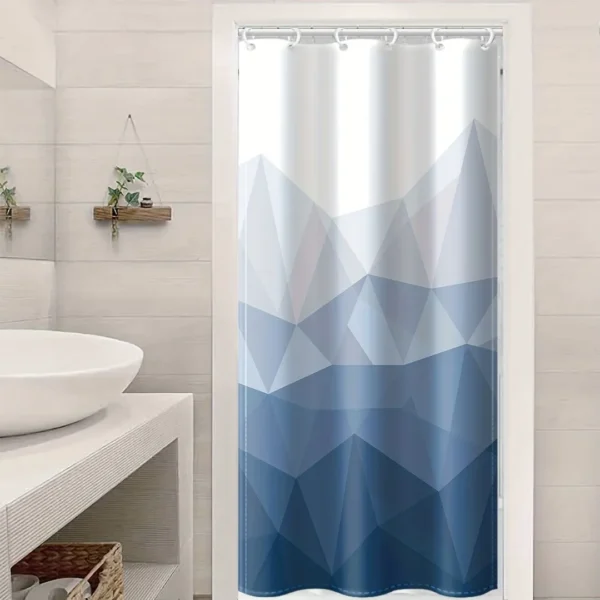 Rideau de douche motif dégradé – Image 2