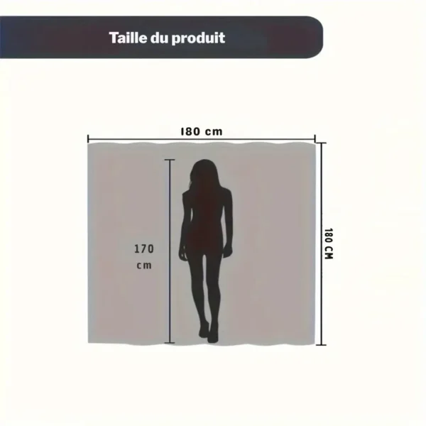 Rideau de douche rigide moderne – Image 3