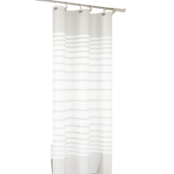 Rideau de douche rigide rayé – Image 8