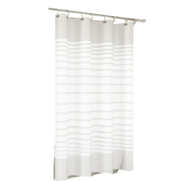 Rideau de douche rigide rayé – Image 7