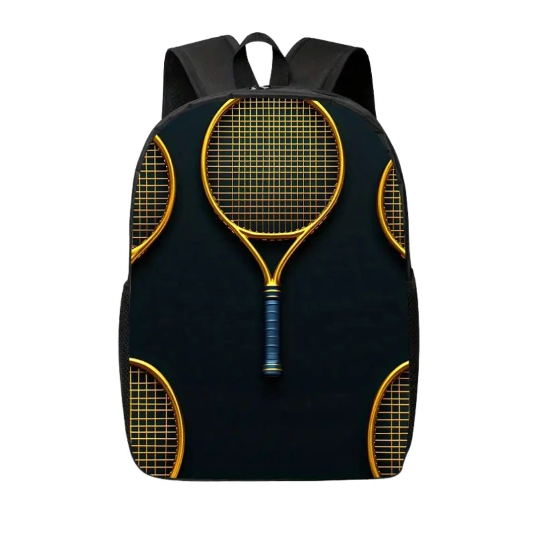 Sac à dos badminton imprimé graphique