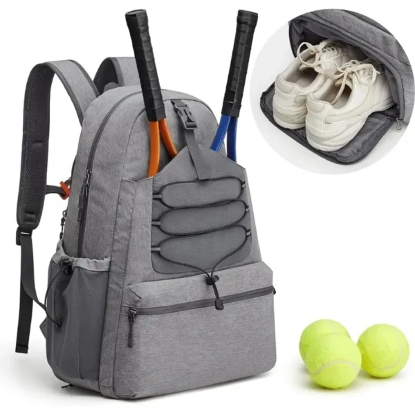 Sac à dos badminton support raquettes – Image 3