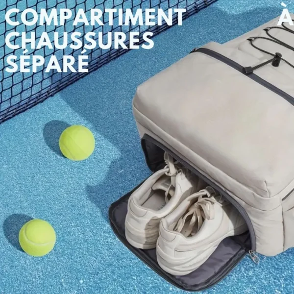 Sac à dos badminton support raquettes – Image 9