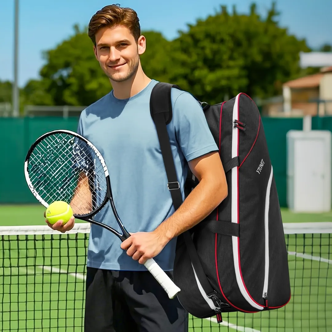 Sac raquettes badminton grande capacité – Image 2