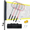Set filet badminton extérieur complet