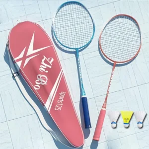 Raquettes badminton double ultra légères