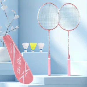 Alternative view of Raquettes badminton double ultra légères