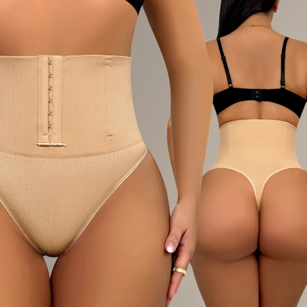 String gainant taille haute à boutons – Image 3