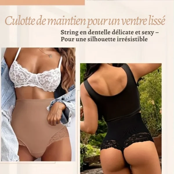 String taille haute dentelle gainante – Image 6