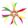 Volants plume caoutchouc jeu enfant