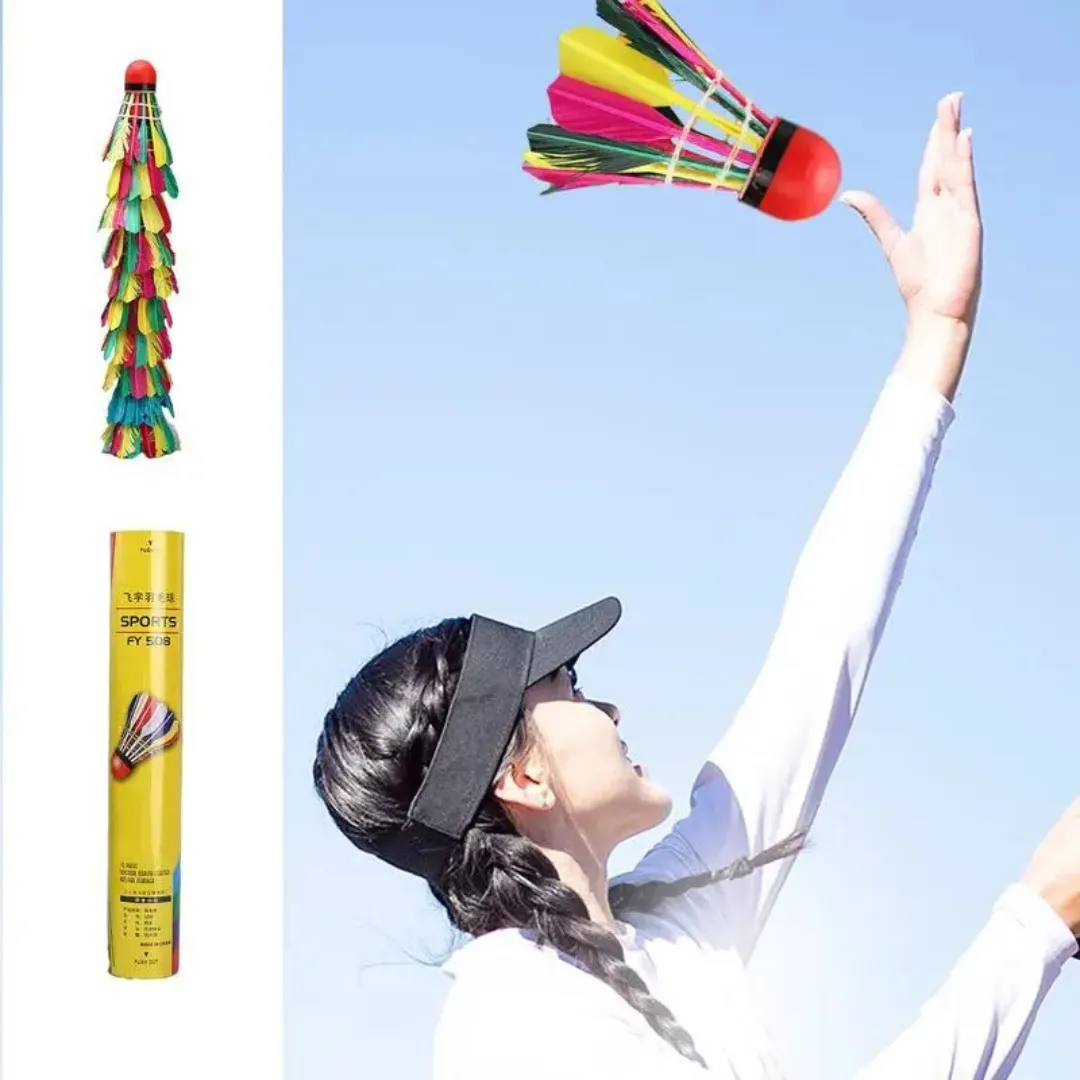 Volants plume de canard multicolores – Image 4