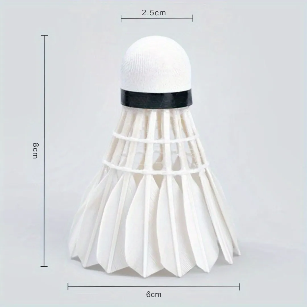 Volants badminton plume entraînement pro – Image 3