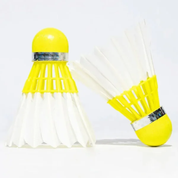 Volants plume d’oie embout jaune compétition – Image 5